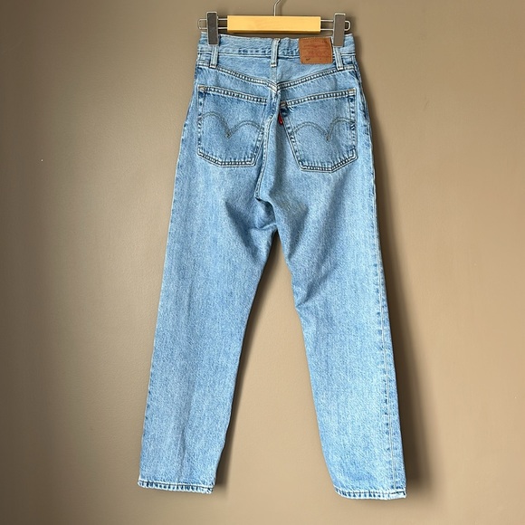 LEVI’S Original Cropped Jeans W25/L26 - Picture 4 of 15